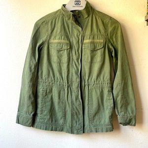 Army Green Jacket Utility / Military Style Coat - Small by Merona
